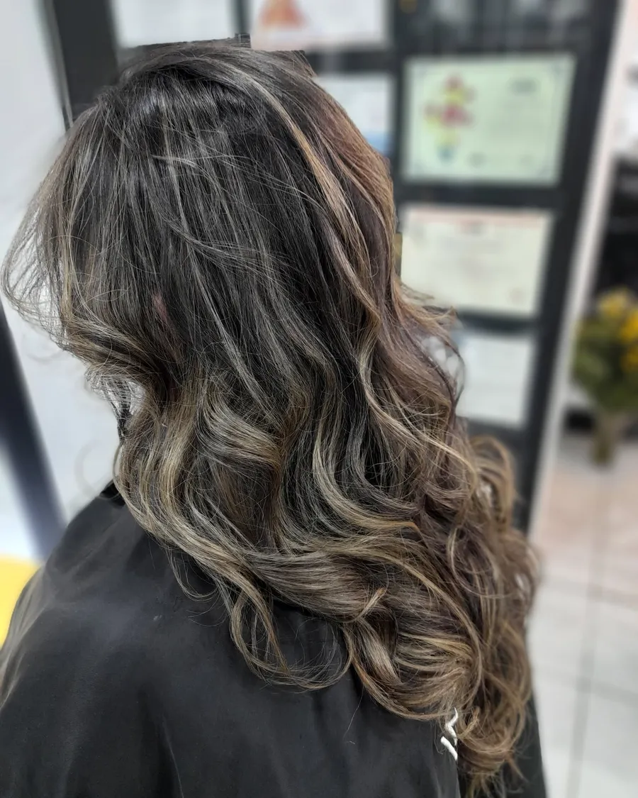 Proceso de coloración profesional